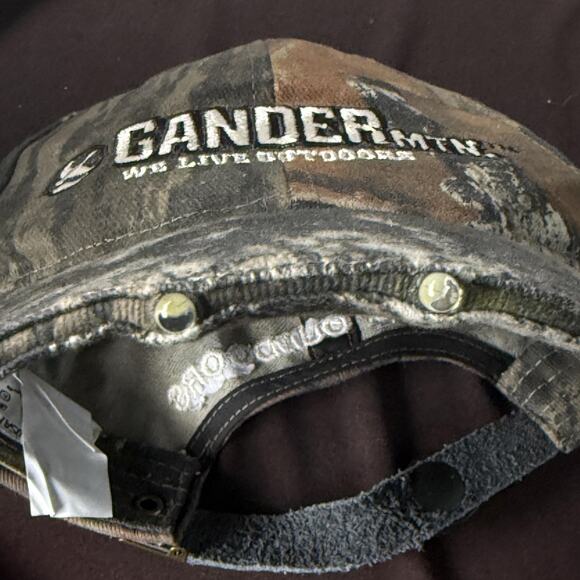 Gander Mtn Hat Cap Strap Back Camo LED Lighted Brim Hunting Embroidered Mens - Picture 6 of 11